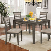 Taylah 5 Pc. Dining Table Set Model Cm3607T-5Pk-Chair By Furniture Of America